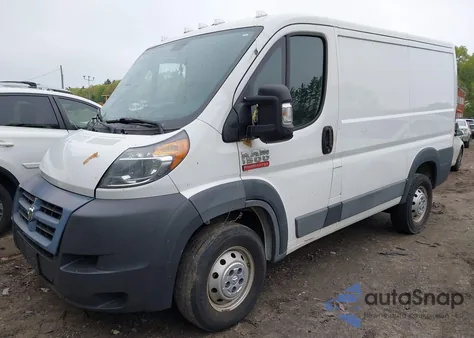 2018 Ram Promaster 1500 Low Roof 118 Wb from USA, damaged, VIN 3C6TRVNG2JE111624